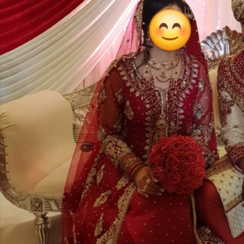 Pakistani wedding lehnga dress