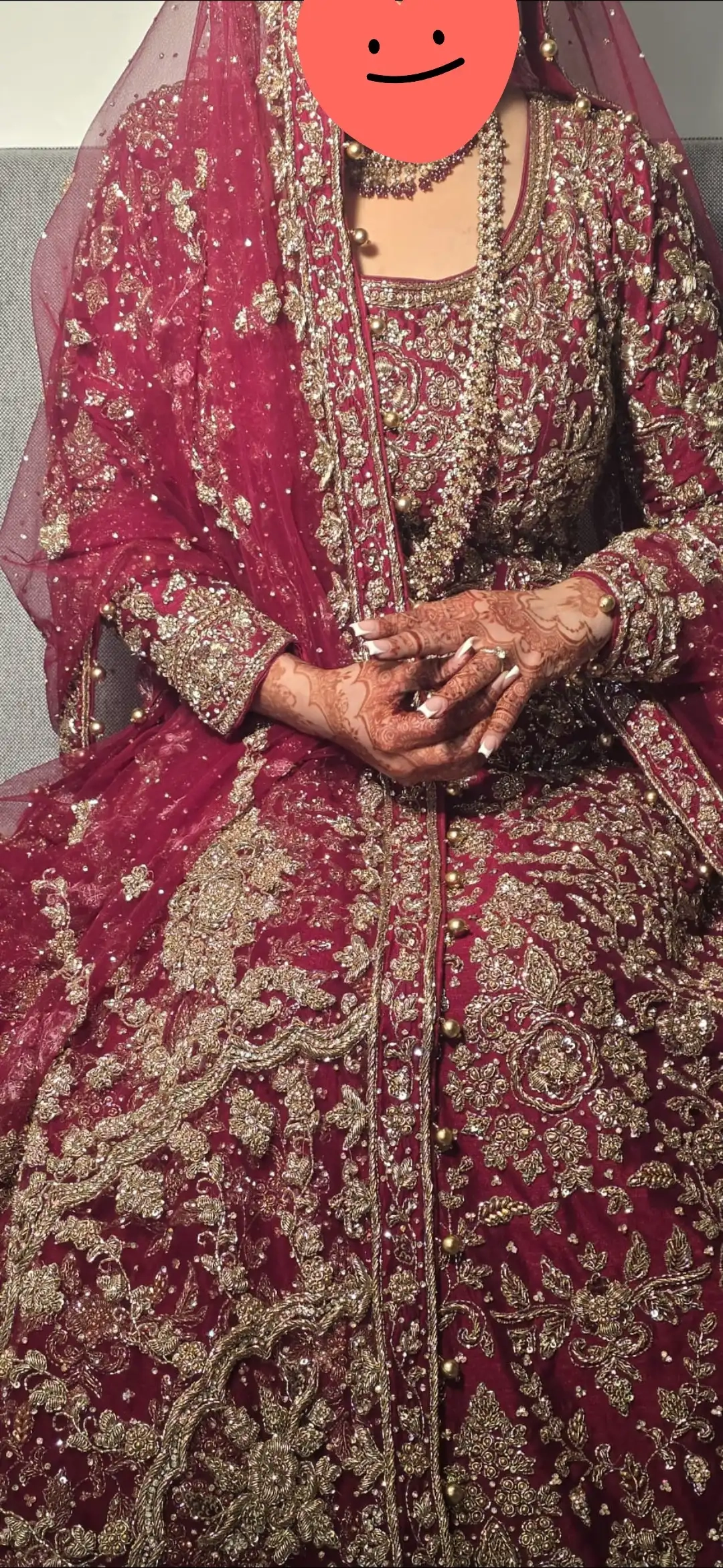 Bridal lengha