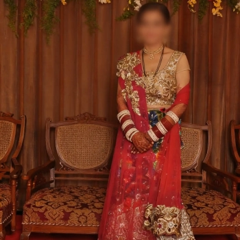 Designer Wedding Lehenga with 2 different duppatas
