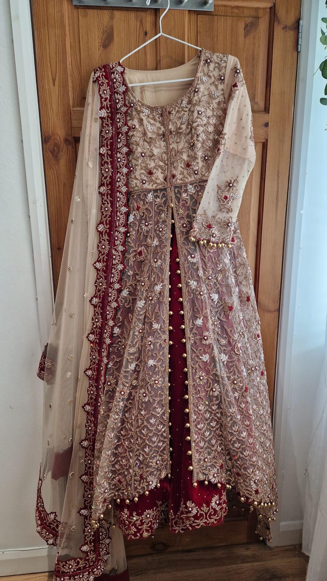 3 Piece bridal lengha dress