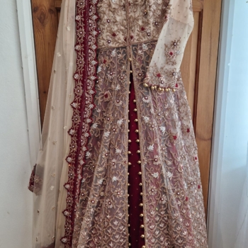 3 Piece bridal lengha dress