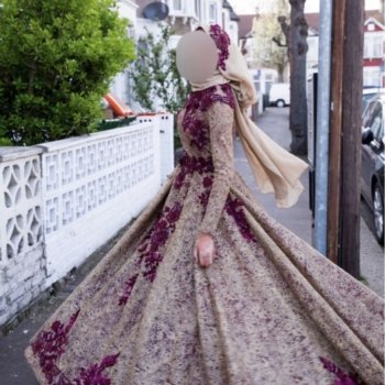 Zeba’ish wedding dress