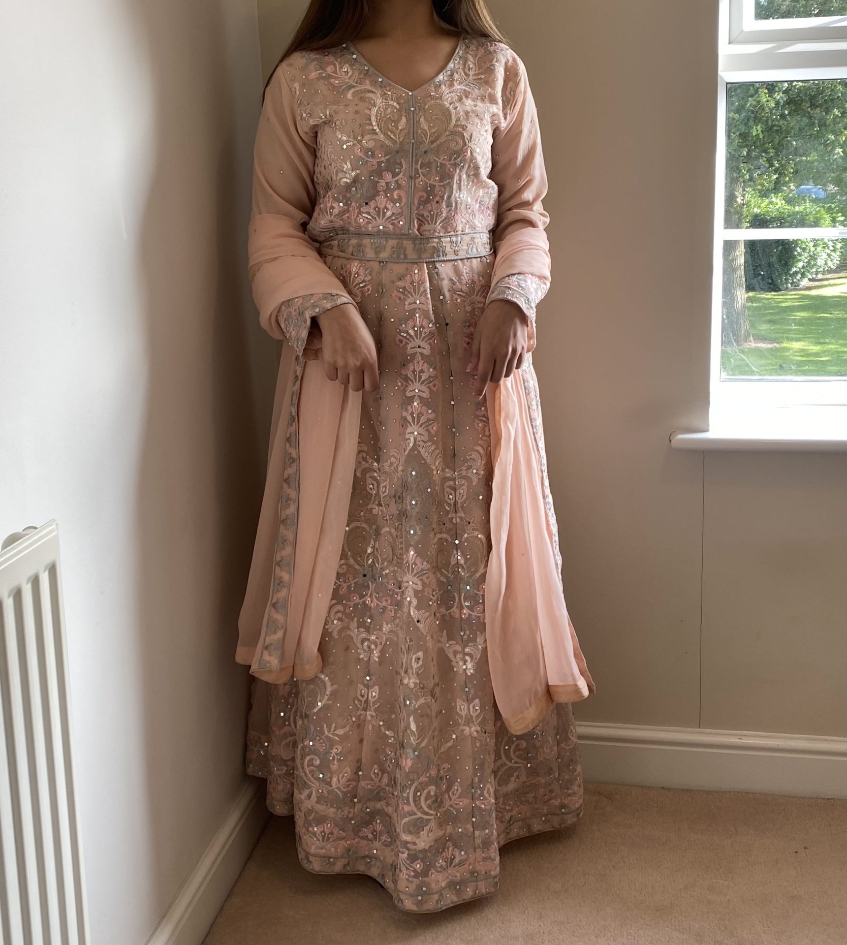 Baby pink lehenga