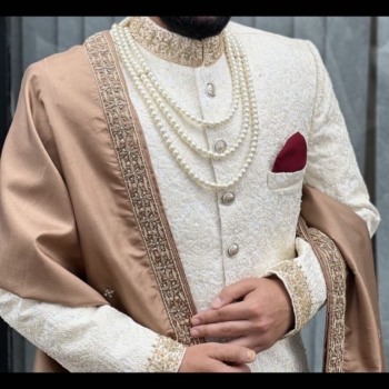 Men’s Sherwani by Hassan Shafiq