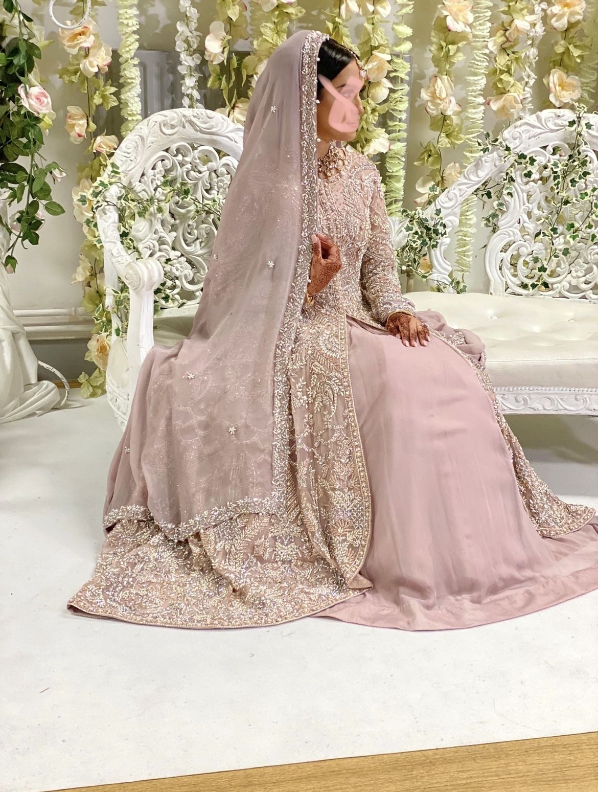 Mongas bridal / occasion wear outfit