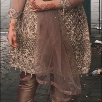 Pink Asian wedding / Eid suit