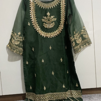 Green kurta