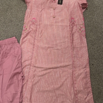 pink salwar kameez  brand new with tags