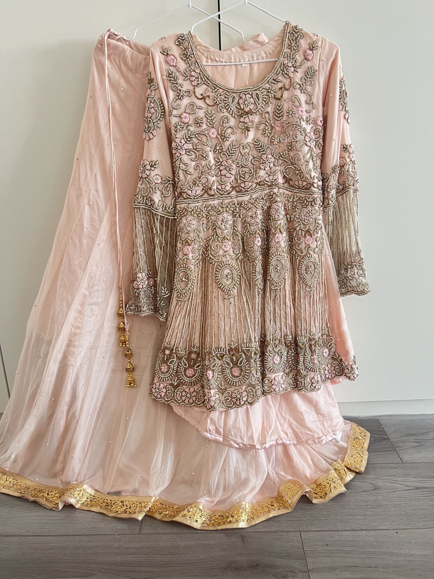 Bridesmaid/Party lengha and kameez set with dupatta