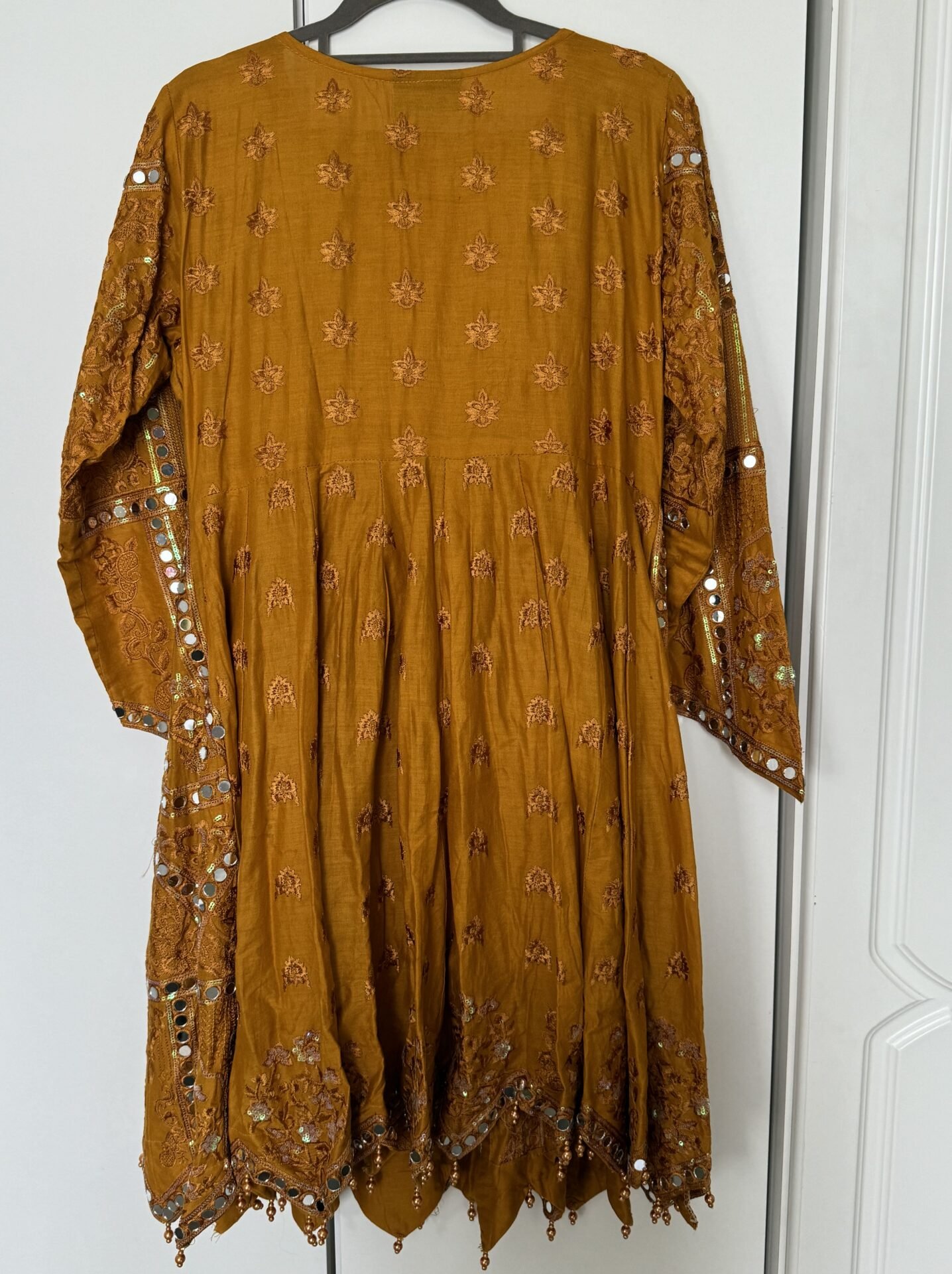 mustard selwar kameez