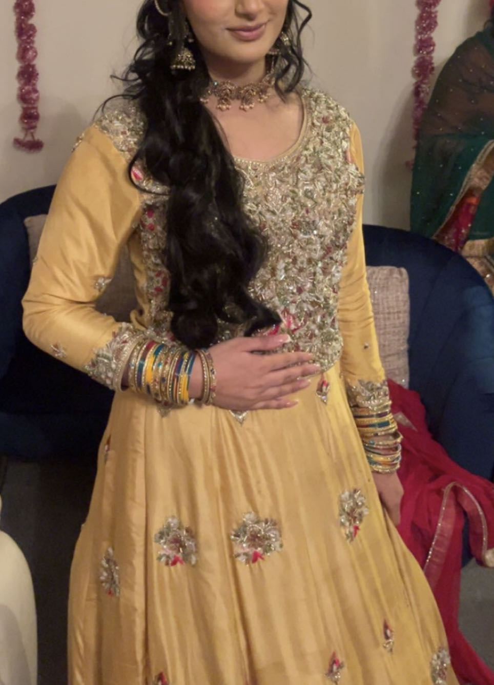 mehndi bridal outfit