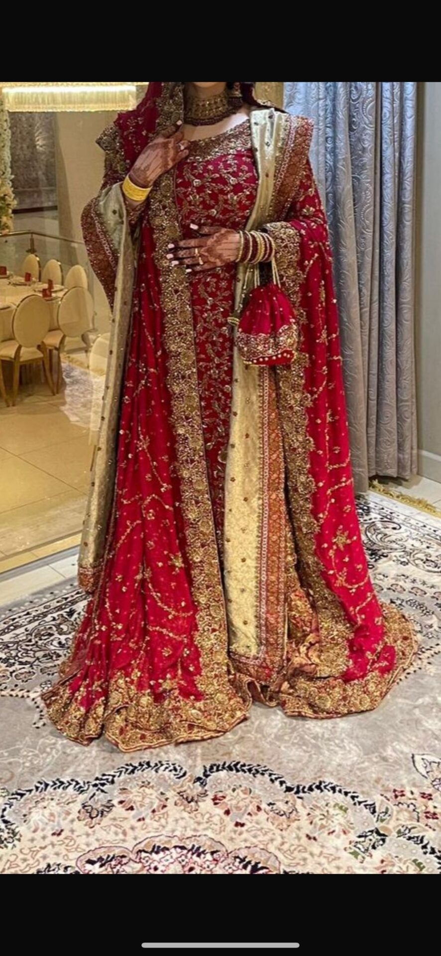 #asianoutfit,Bridal lehenga,#asiandress,#bridallehenga,worn once,maroon red wedding dress,#asianbridalweddingdress,Bridal,#pakistani,maroonlengha,Asian bridal,Bridaldress,Excellent condition,Baraat,Asianbridal,fancy,#designerlehenga,#wedding,#weddingdress,Heavy embroidery gown,Party wear