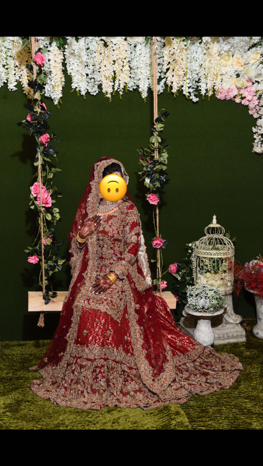 heavy bridal lengha