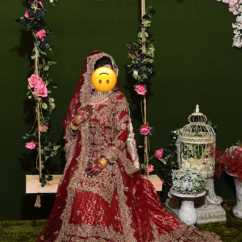 heavy bridal lengha