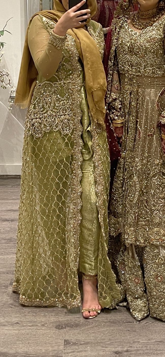 SAIRA RIZWAN special occasion desi outfit, ORIGINALLY PURCHASED IN LAHORE