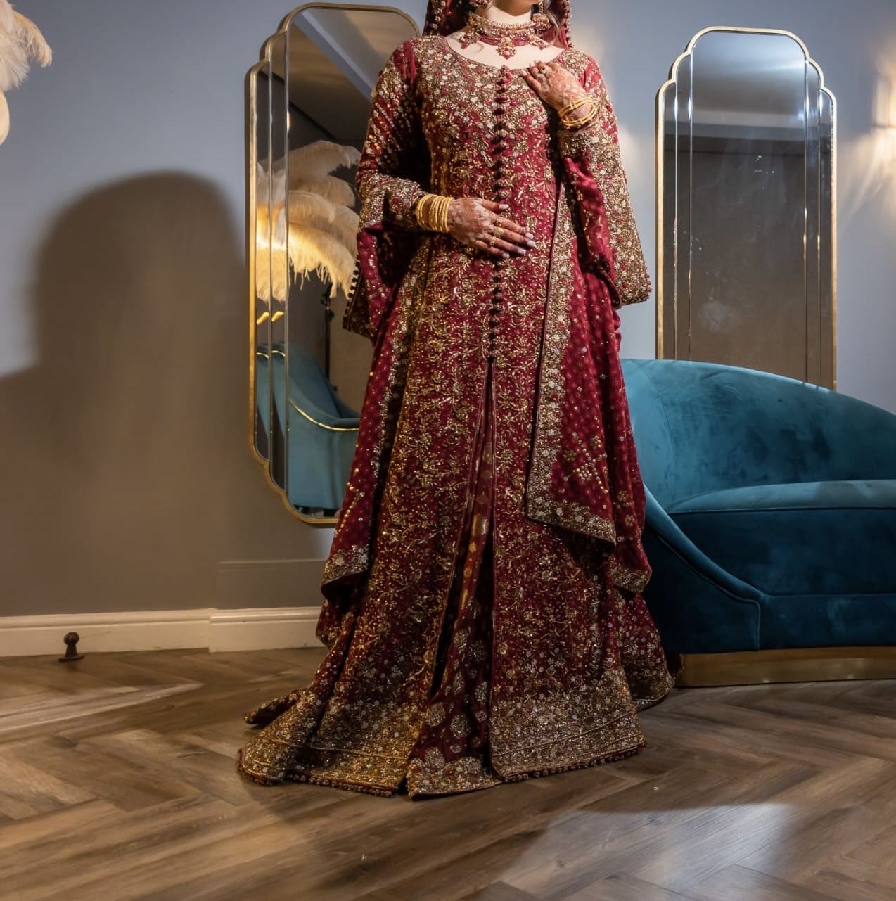 Aisha Naheed Lehenga