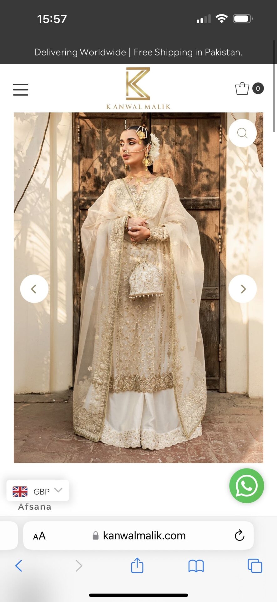 Nikah Bridal – Kanwal Malik, Afsana