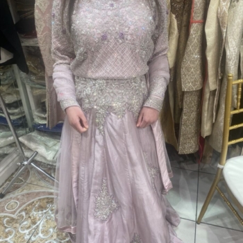 lilac lengha