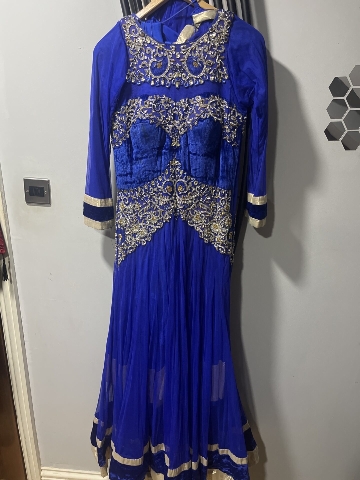 Beautiful royal blue dress