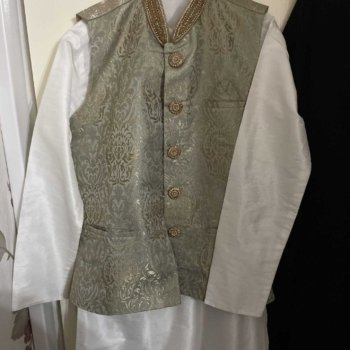 Mens outfit with waistcoat
