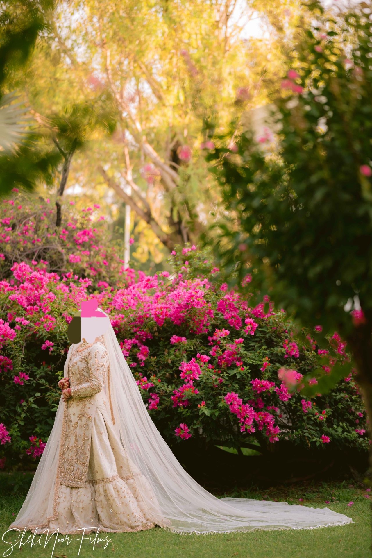 Rajasthani Lengha – white nikkah lengha