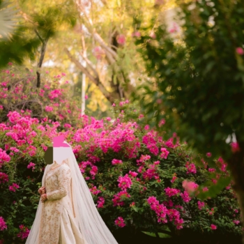 Rajasthani Lengha – white nikkah lengha