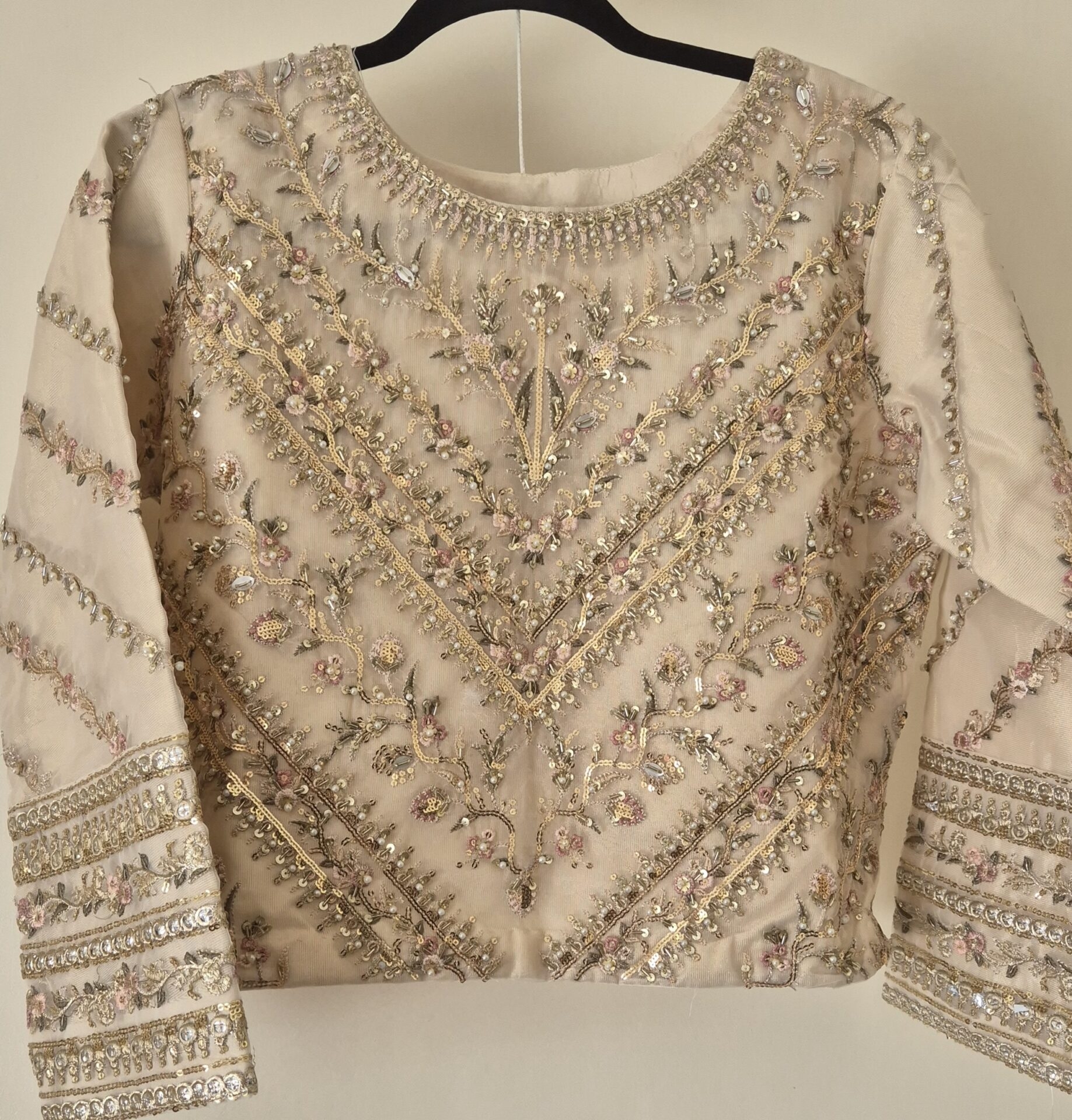 3 Piece Golden Lengha